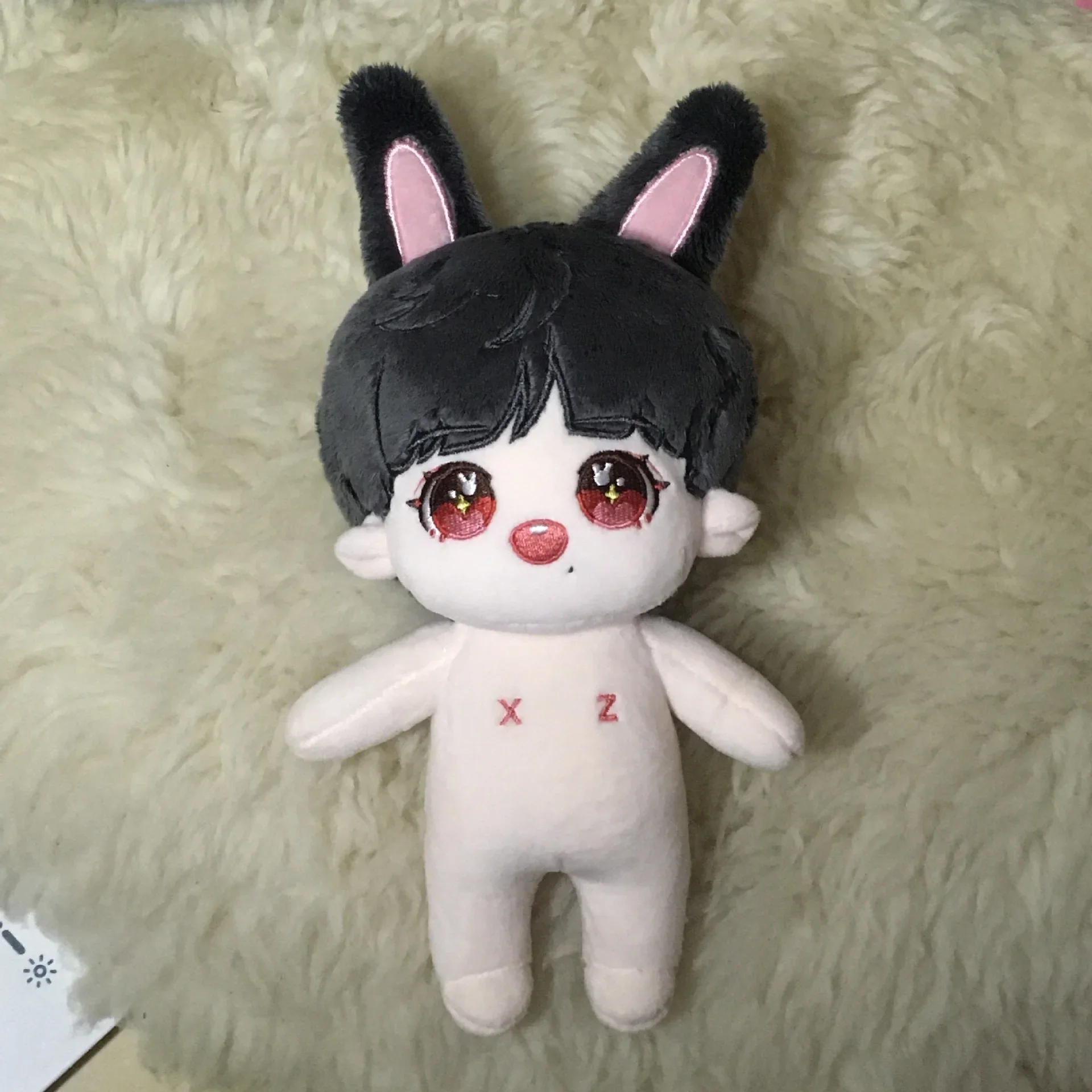 Xiao zhan 20cm Idol Doll Plush Cotton Star Dolls Kawaii Stuffed Baby Plushies No Attributes Dolls Toys Kids Collection Gift