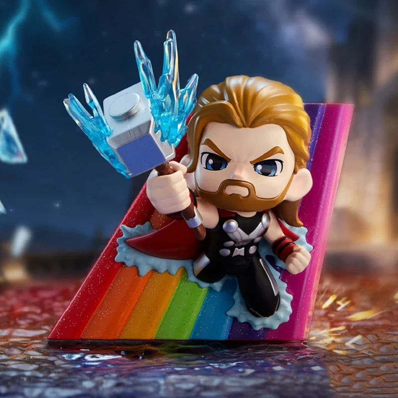 البوب مارت مارفل عبر سلسلة لا نهائية صندوق أعمى اللعب Kawaii أنيمي عمل الشكل مفاجأة صندوق غامض دمى الفتيات هدية #4