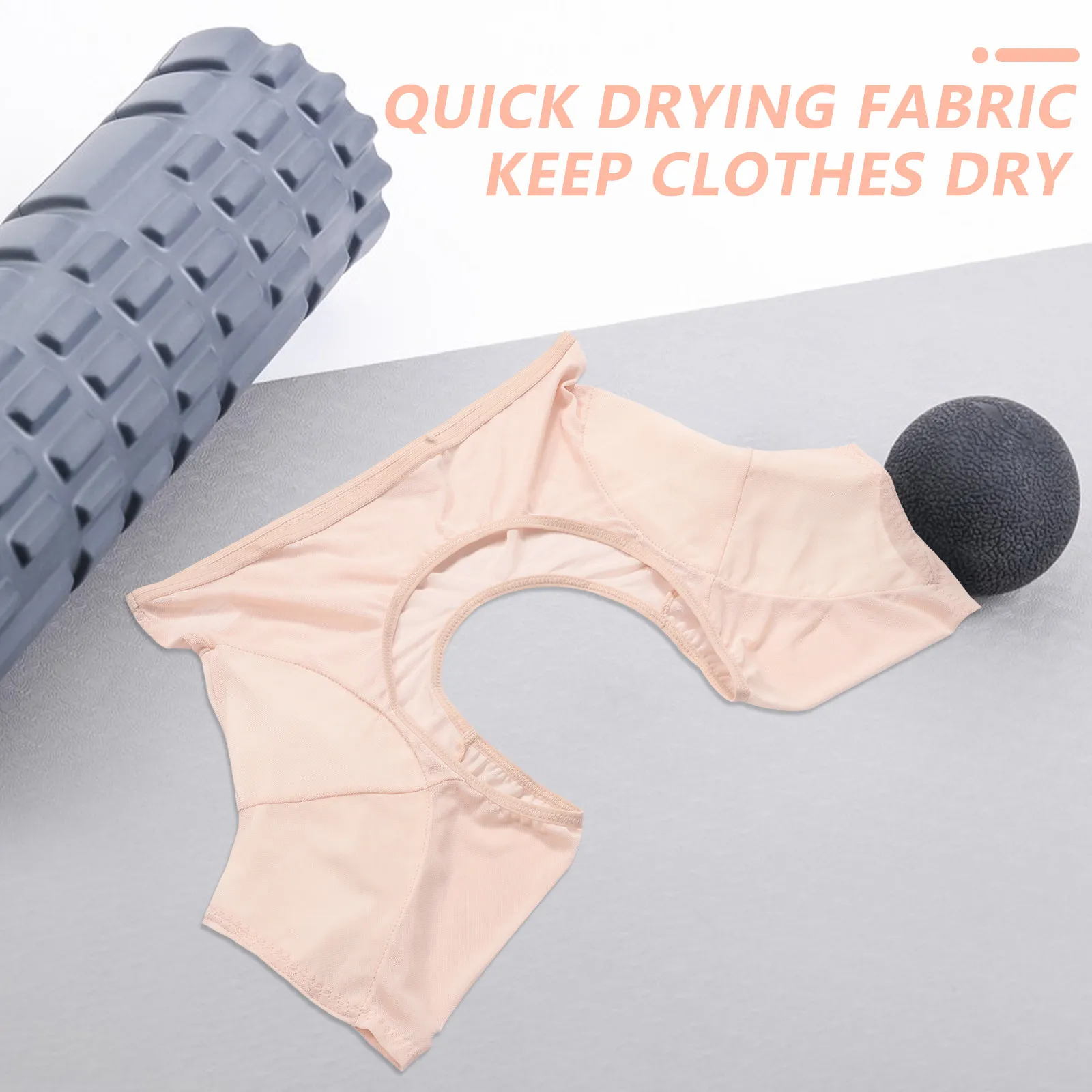 

Underarm Sweat Pad Breathable Vest Sweat Proof Armpit Protector for Women Teen Girls Sports Daily Use Underarm Vest