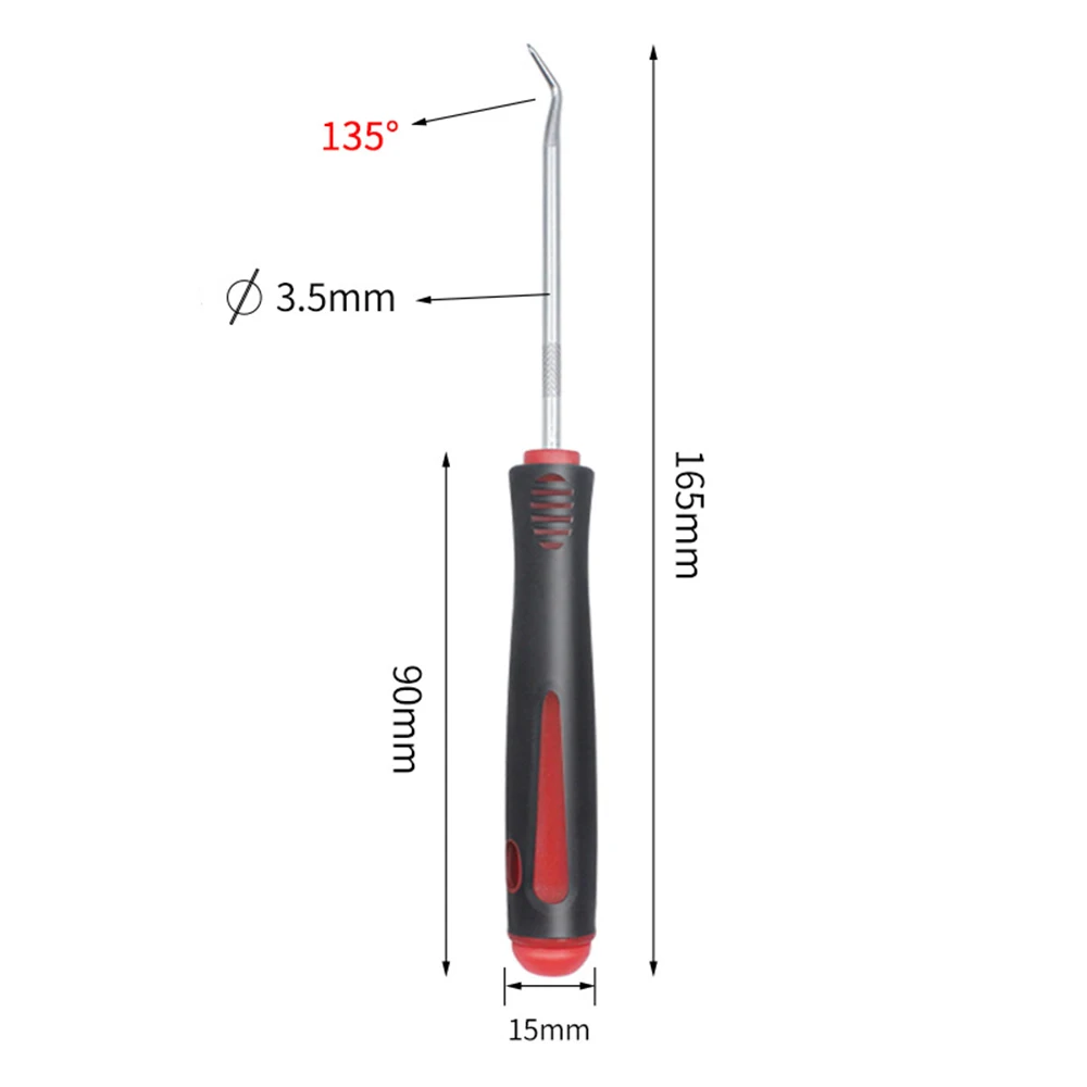 مجموعة مكونة من 4 قطع من مفك براغي لختم زيت السيارة الأوتوماتيكي، أدوات صيانة الختم، خطاف على شكل حرف O، حشية الختم