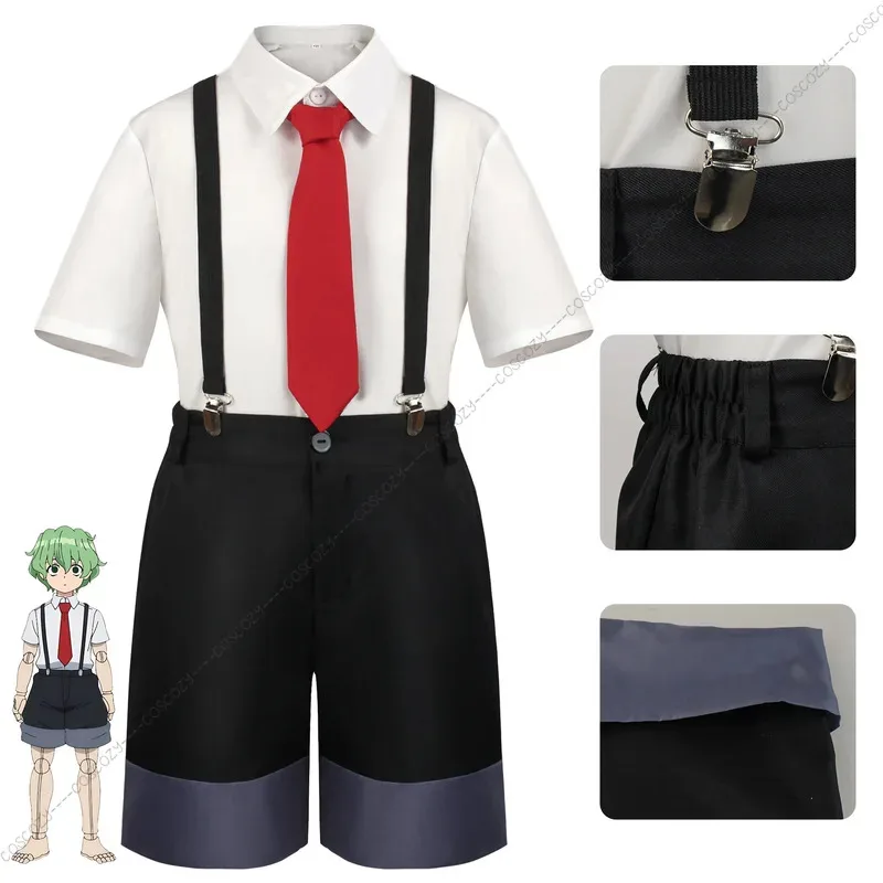 أزياء أنيمي أوندد أونلاك التأثيرية قبعة شعر مستعار أندي أونفيل فيل فوكو إيزومو أزياء تنكرية للحفلات التأثيرية بدلة الزي الرسمي