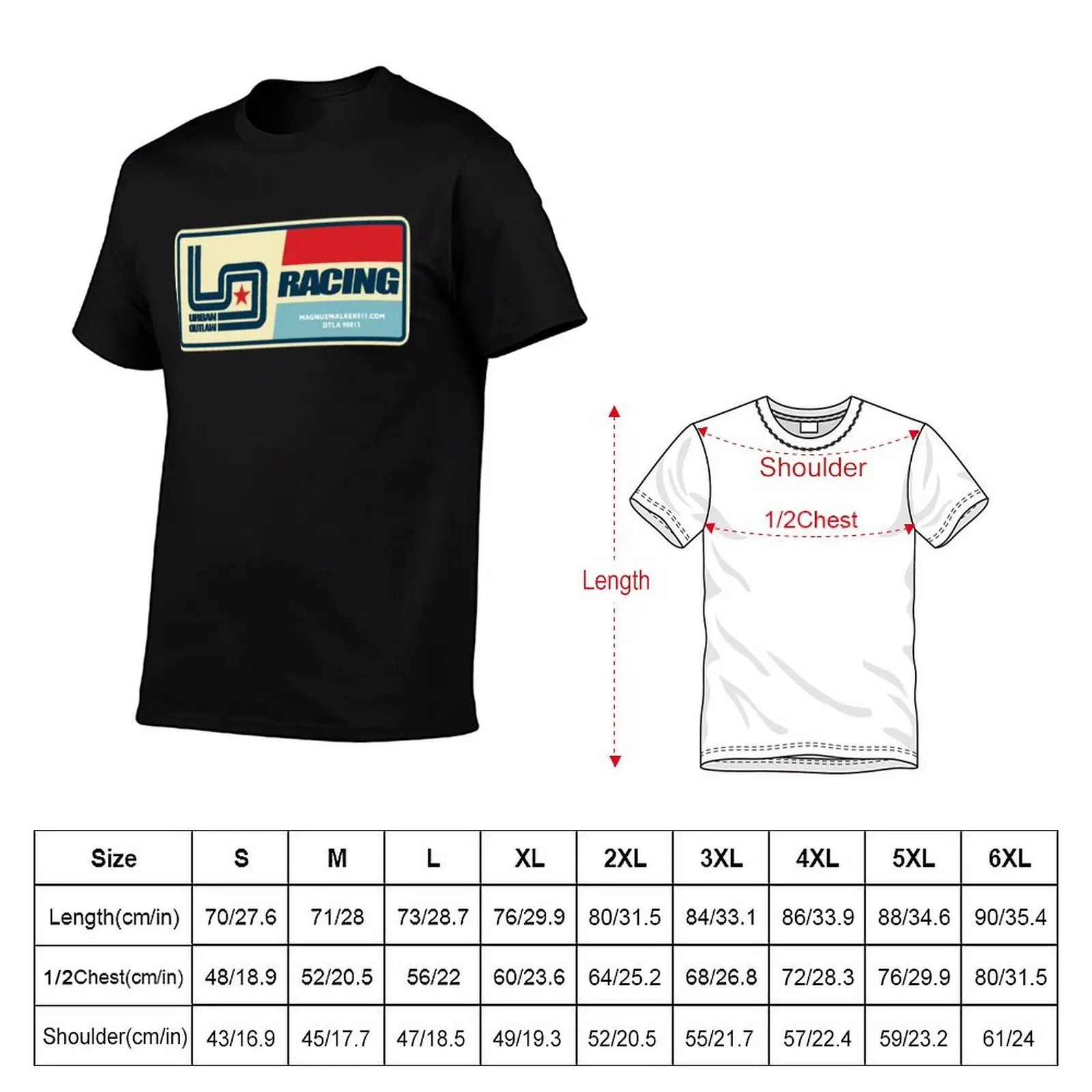 Magnus Walker Urban T-Shirt oversized graphic tee funny shirt cotton luxury clothes men