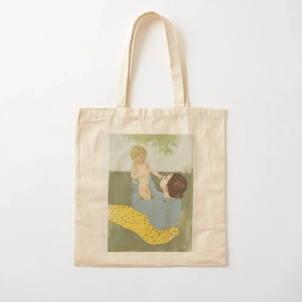 Under the Horse-Chestnut Tree By Mary Cassatt Tote Bag large size bags Canvas stote bag bags woman 2025 Tote Bag