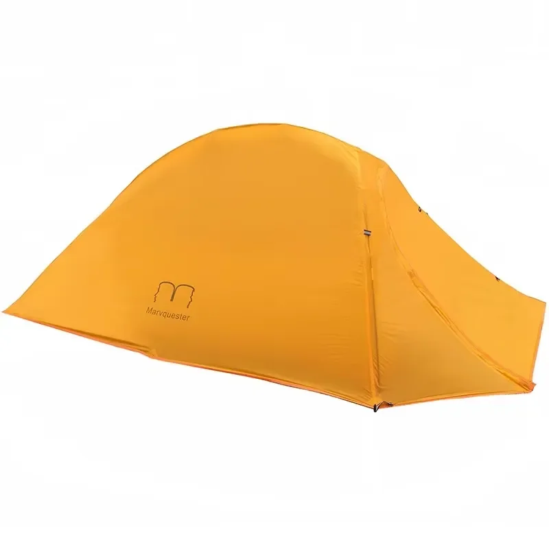 Ultralight 2 Person Camping Tent Double Layer Carbon Fiber Pole Outdoor Hiking Shelter Waterproof Windproof Backpacking Tent
