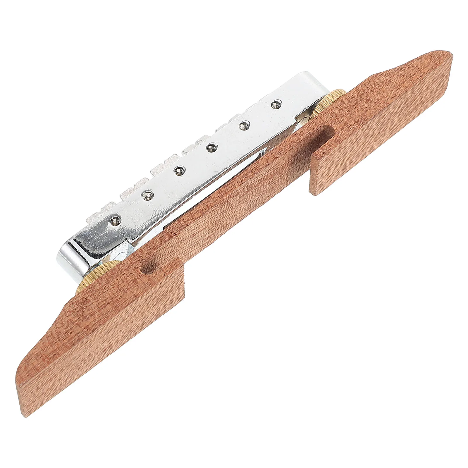 

Electric Guitar Bridge Replacement Accessory Maqinqiao Acoustic Bottom Saddle Daily Use Wood Classical Eight-string