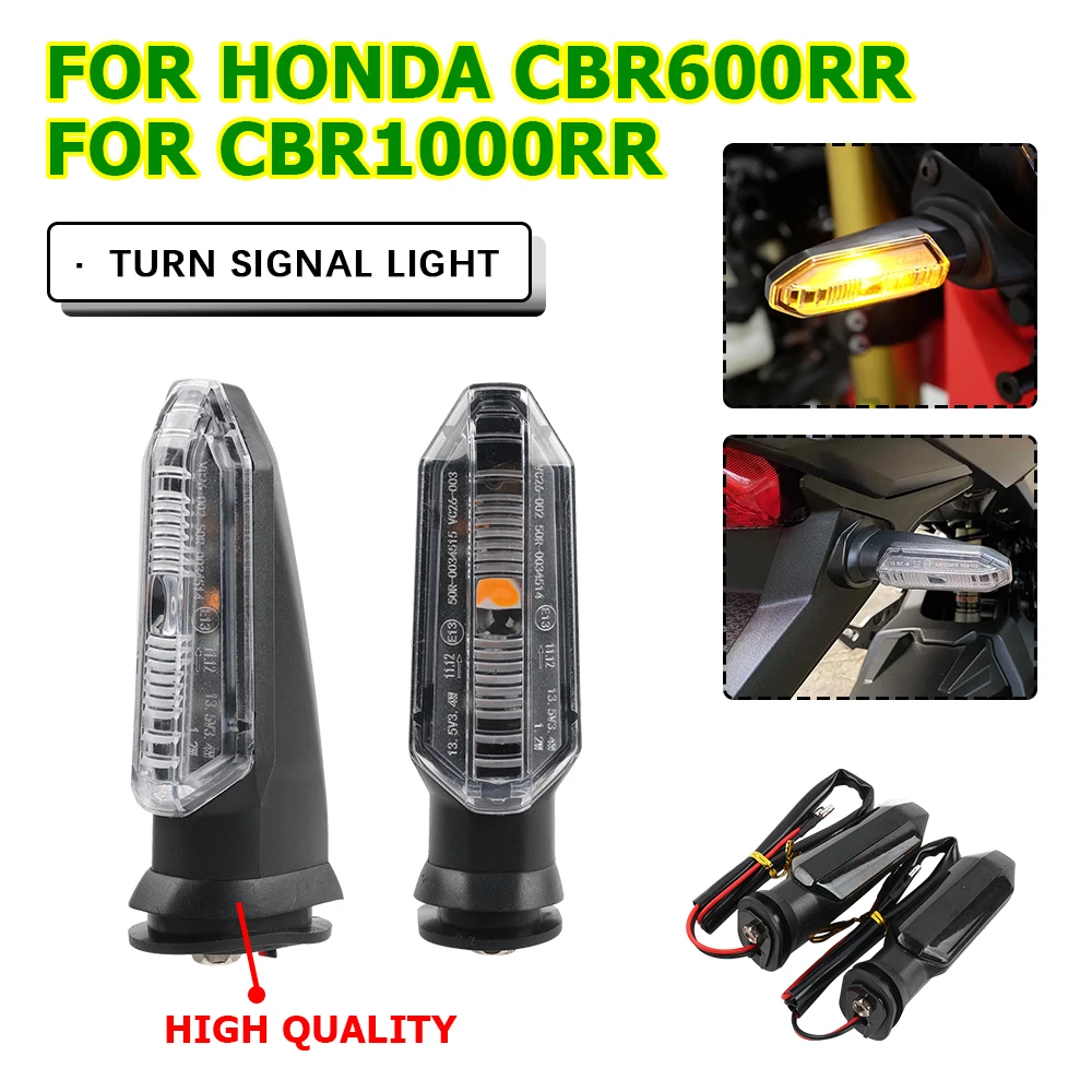 

Motocycle Accessories LED Turn Signal Lights Indicator Warning Blinker Lamp For HONDA CBR600RR CBR1000RR CBR600 CBR 600 1000 RR