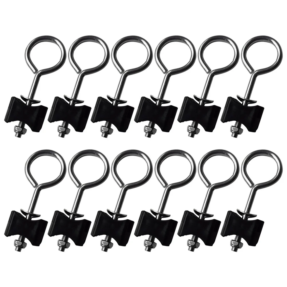 12 Sets Small Trampoline Practical Screws Fixing Tools Galvanized Steel Stability Accessories Component Fixation Parts Sturdy