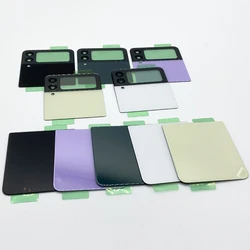 For Samsung Galaxy Z Flip 3 Flip3 5G Battery Cover Rear Door Housing Replacement Repair Parts Case With Camera Lens