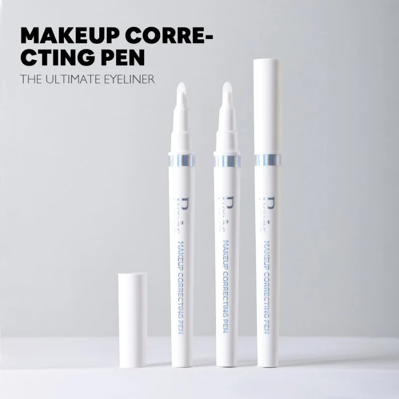 メイクアップ修正ペン ポータブルデザイン 汚れたアイライナーや口紅の間違いを素早く修正する 優しい処方 旅行に便利 汚れなし