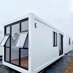 2024 Prefab Quick Assembly Sunny House Prefabricated Container Frame Assembly House Sun Glassy Easy Handy Room