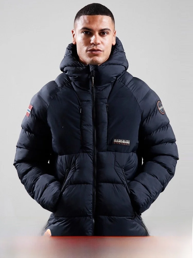 

Legend! Luxury Outdoor! 95% White Goose down Polar Windproof Waterproof Winter Warm Hooded down Jaet Polyester Fiber Long S...