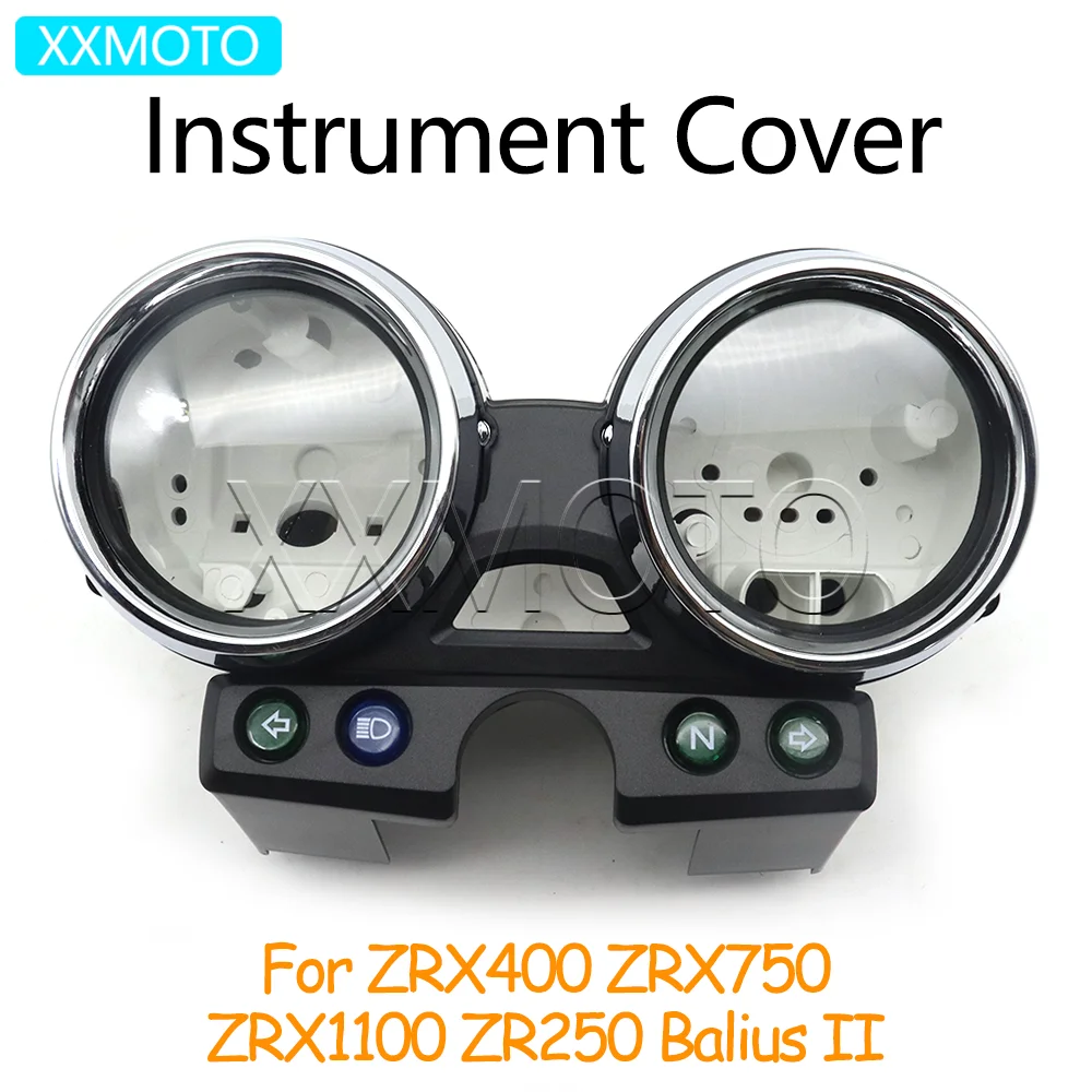 

For Kawasaki ZRX400 ZRX 750 ZRX1100 ZR250 Balius II ZRX 400 1000 ZR 250 Motorcycle Instrument Shell Speedometer Gauge Cover