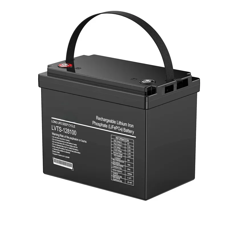 LIFEPO4 Deep Cycle 12v 100ah 150ah 200ah Battery Solar Energy Storage Battery 12.8V Power Tools Camping Batteries Built-in BMS