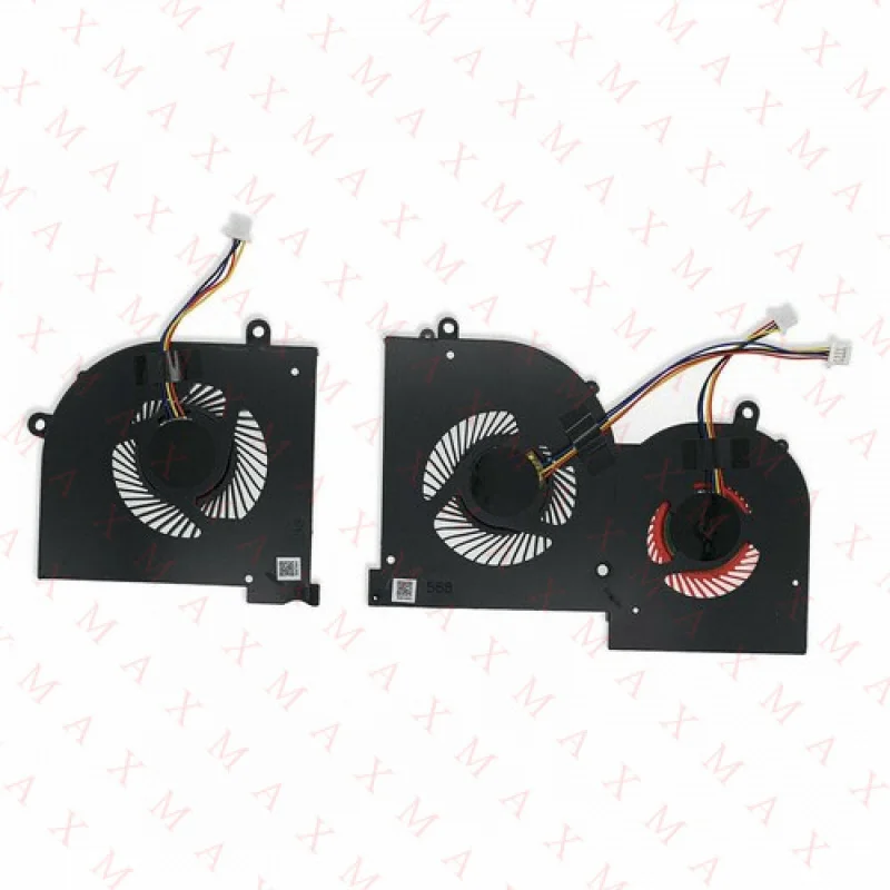 

LL GPU & CPU Fan For MSI GS65 Stealth 8RF GS65VR MS-16Q2 16Q2-GPU-CW 16Q2-CPU-CW