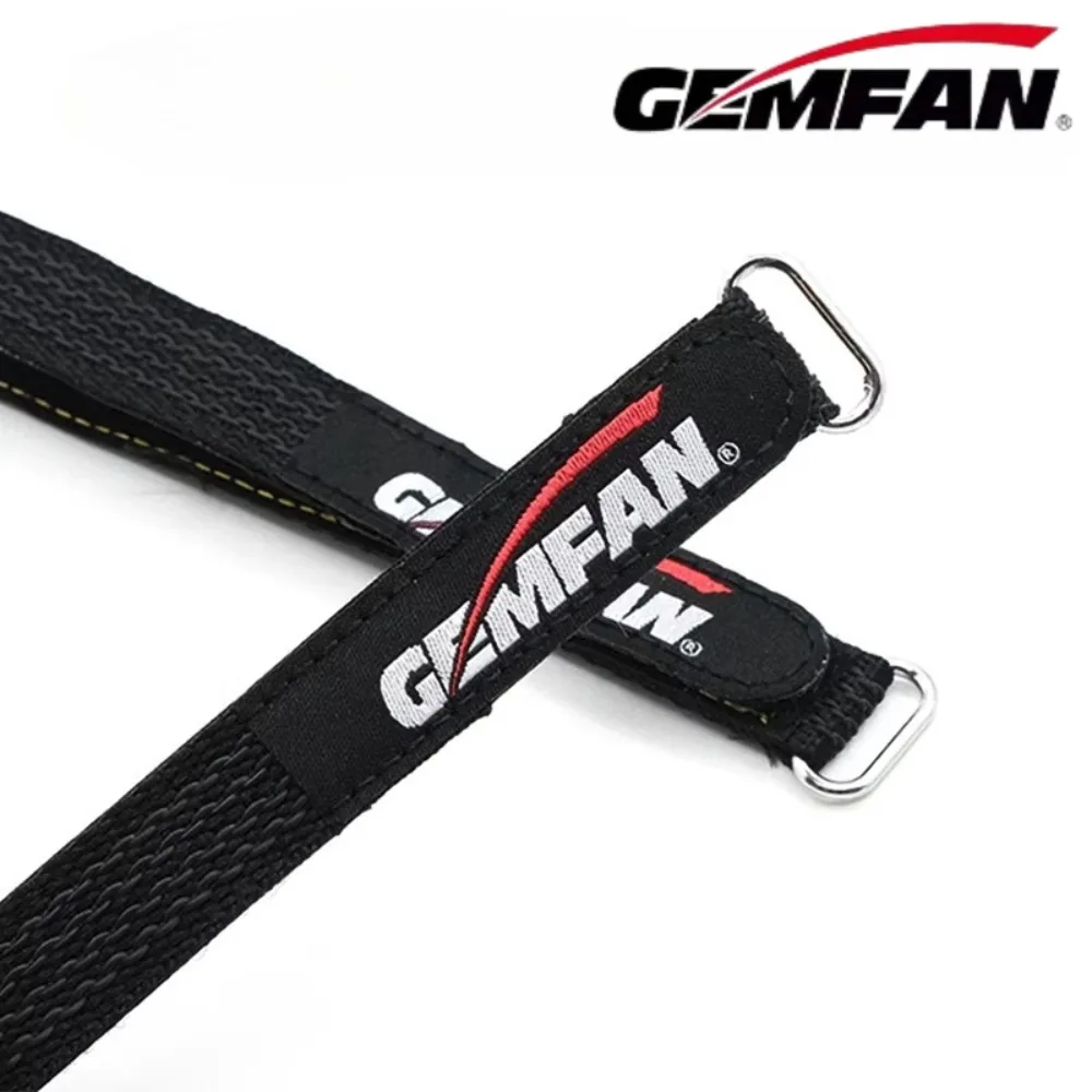 Gemfan 16X250mm 20X250mm 20X330mm 20X550mm High-strength Non-Slip Woven Metal Buckle LIPO Strap for FPV Freestyle Cinelifter