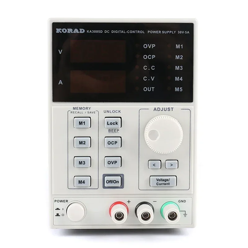 

KA3005D KA3005DS 30V 5A DC Stabilized Power Supply Industrial Electronic/phone Repair Lab Detected Switching Power Supply