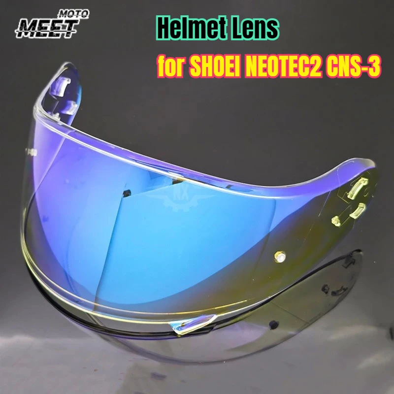 

Helmet Lens for SHOEI NEOTEC2 CNS-3 Motorcycle Helmet Visor Windshield Shield Motorbike Accessories in Multiple Colors