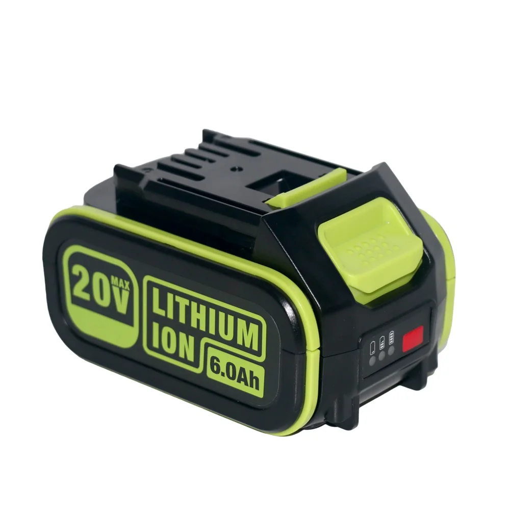 

18650 для WORX 18 В 20 В 6 Ач 5 Ач литиевая батарея 18 В 20 В высокой емкости WA3016 WA3023 WA3054 WA3027 WA3406 WU279 WU294 WU362 WU629