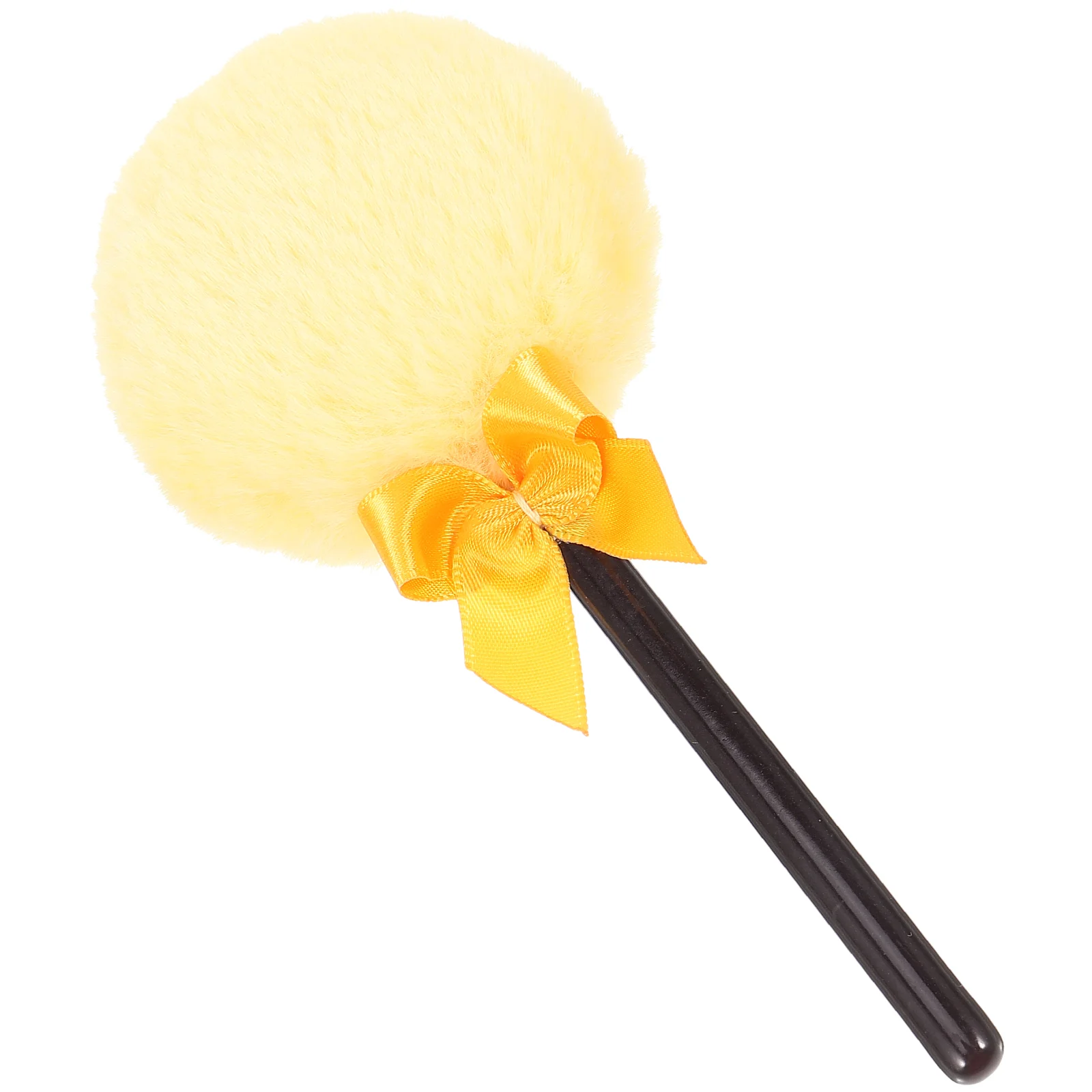 Container Powder Puff Man Handle Super Soft Long Hair Handled Applicator Makeup