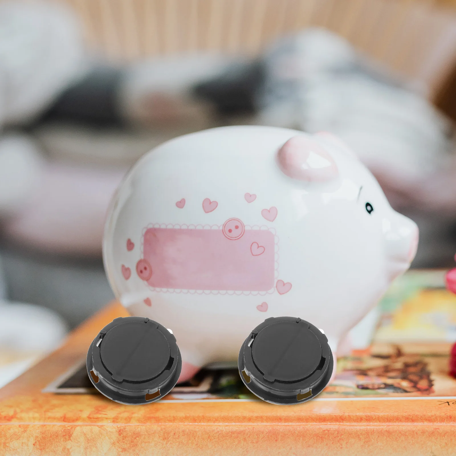 20pcs Piggy Bank Stoppers Reusable Plastic Plug For Saving Box Plaster Bottom Caps Abs Money Jar Stopper Piggy Bank Supplies