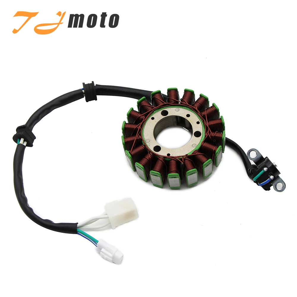 

Stator Coil For Yamaha 5D1-H1410-00 5D1-H1410-01 YS250 2007 2008 2009 2010-2011 YBR250 Motorcycle Generator Magneto Stator Coil