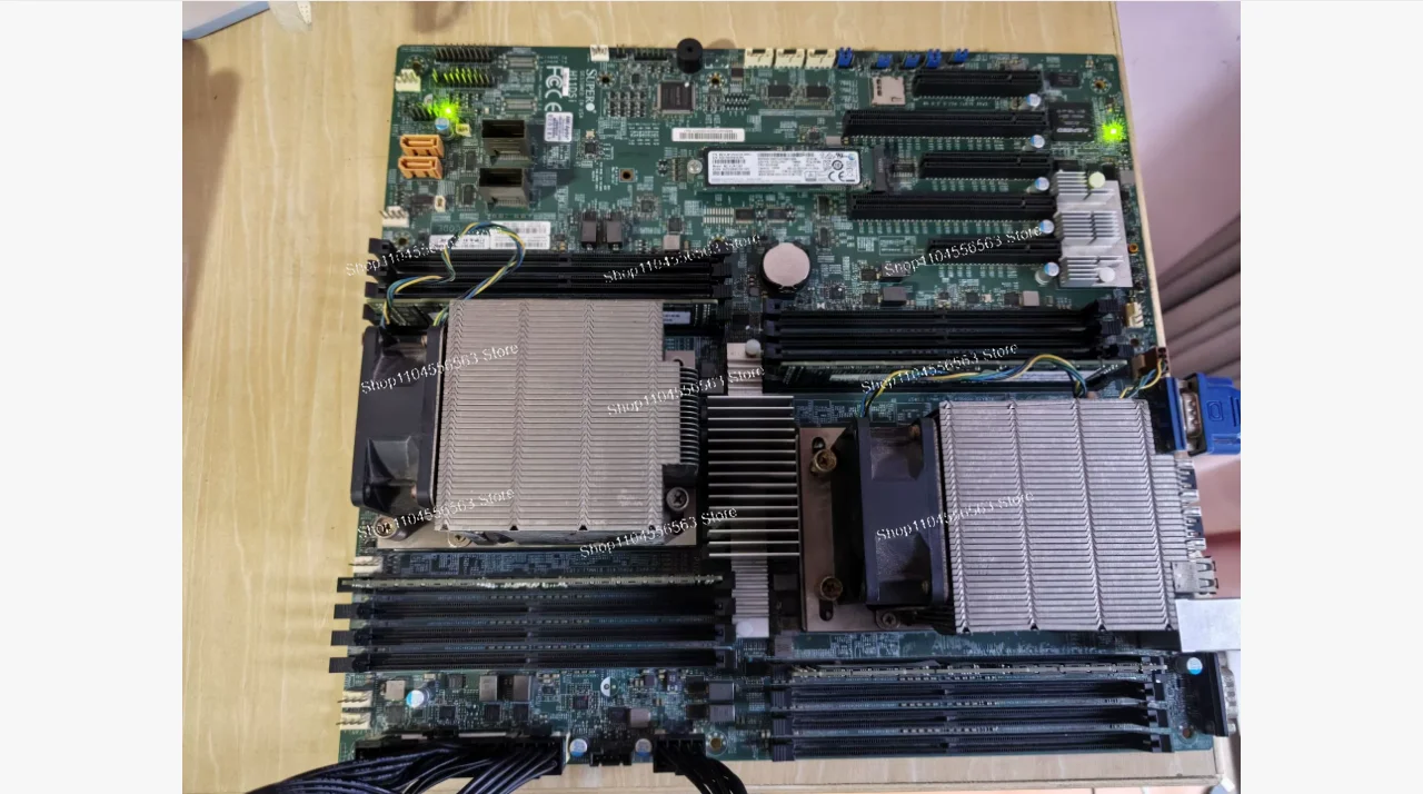 

Для AMD EPYC: Supermicro H11DSI-NT Материнская плата с двумя разъемами — поддержка процессоров 2-го поколения 7B12, полный PCIe и разблокировка памяти