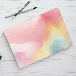 1PC DIY Laptop Stickers Skins A+C Side Waterproof Laptop Decor Vent Holes PVC for Macbook /HP / Dell / Lenovo / Acer / ASUS