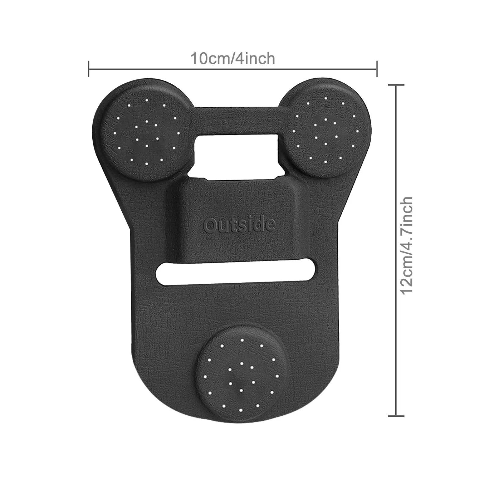 Magnetic Suction Back Clip Contains Magnets Inside and Outside with Strong Suction For Guardian G1 D5 Mini Boblov Any Bodycam