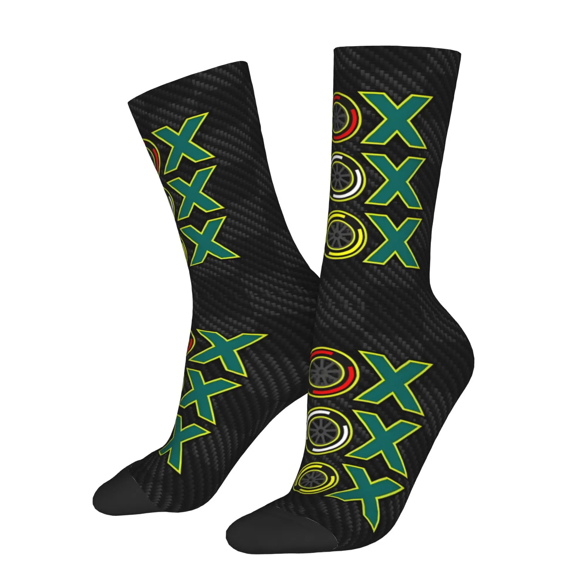 

Car Racing Socks Funny Print Gym Socks