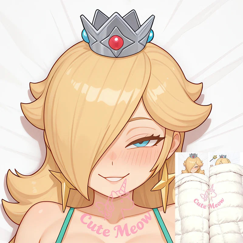 Rosalina Dakimakura anime DIY girl Double-sided Print Life-size body pillows cover Adult pillowcase