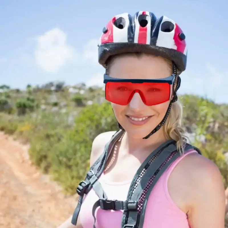 Magnetic Target Card Plate Level Tool Rotary Cross Line Horizontal, Vertical com Proteção Goggle, Conjunto de óculos