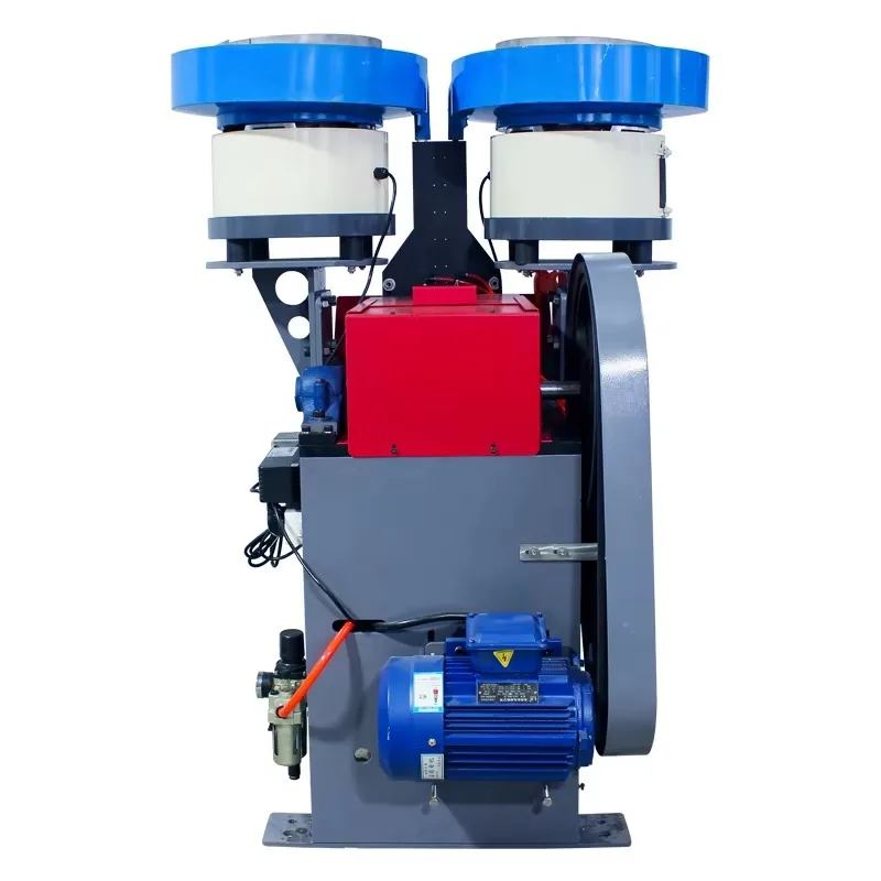 Double Heads Eyelet Assembly Machine Eyelet Grommet Machine Supplier