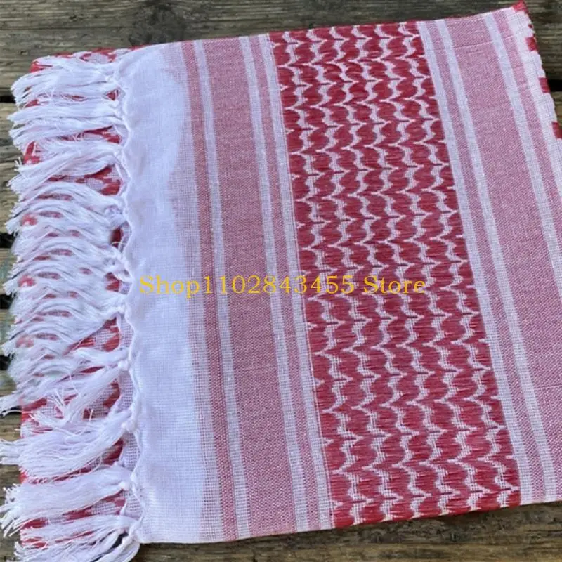 49MC Arab Turban For Men Turban Head Wrap Arab Keffiyeh Scarf Wrap Military Shemagh Desert Scarf Headscarf Muslim