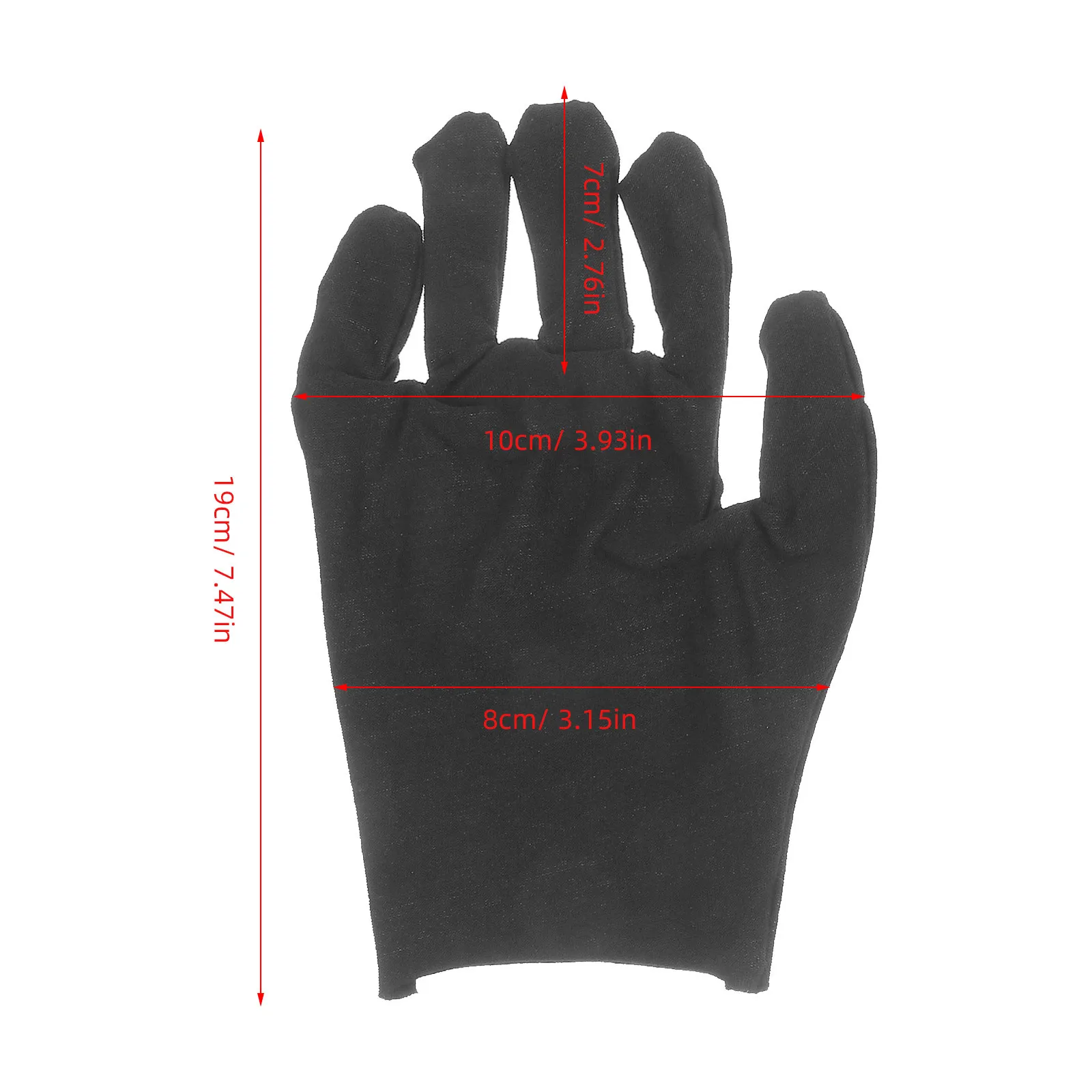 Thickened Cotton Gloves Size Cut Resistant For Kitchen Garden Work Safety Protection Labour Working Hand Mittens