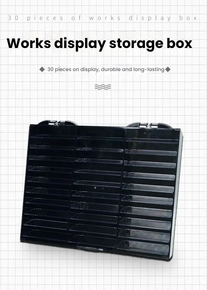 Scatola espositiva per grafici di colori per unghie ribaltabili di nuovo design |   Libro di visualizzazione di punte false per smalto gel |   Custodia da collezione per manicure con mostra