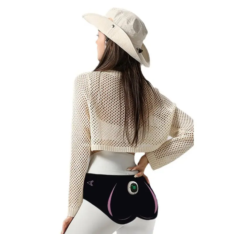 

【BEST WISHES】Smart Buttock Lifting Pad With Remote Control 8 Modes 19 Gears EMS Electric Butt Toning Device Massage Function For
