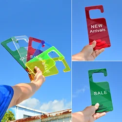 Korean Clothing Store Acrylic Hanging Tag, Advertising Hang Tag, Discount Promotion