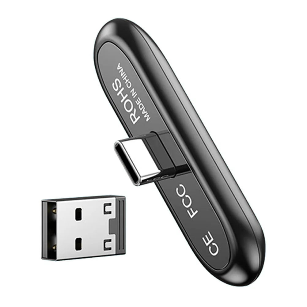 محول صوت لاسلكي 5.0 نقل عالي الوضوح USB Type-C لسماعات الكمبيوتر نظام ستيريو السيارة بدون تأخير