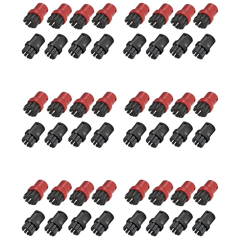 

X17A 2025 NEW-48 Pack Of Hand Tool Nozzle Bristle Brushes For Karcher SC1 SC2 SC3 SC4 SC5 SC7 Premium Steam Cleaner