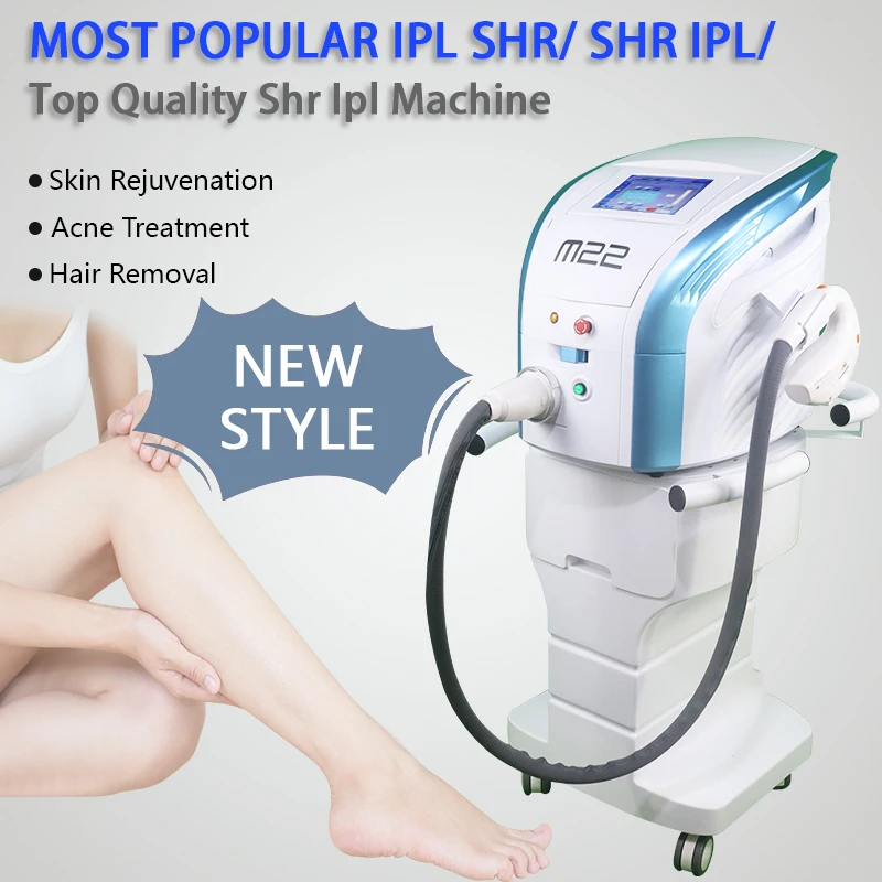 Machine Laser IPL OPT M22 de 3000W, Élimine les Récipients Sanguins, Rajeunit la Peau, Blanchit le Traitement de l'Acné