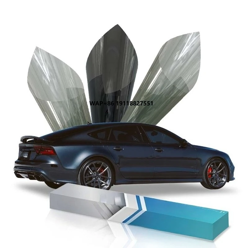

UVR 100% Solar Window Anti-Glare Nano Ceramic Window Tint Film Car Insulation Film and Windshield Protection Film for Car Window