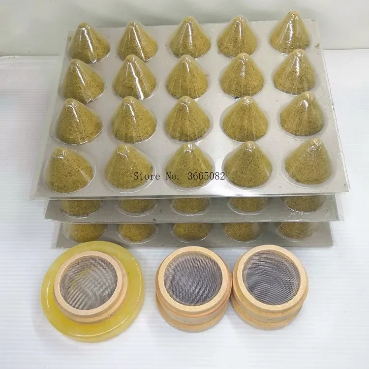 Wood Ginger Moxibustion Ai Mumu Golden Moxa Moxibustion Loose Gold Moxa Stick Roll Traditional Chinese Acupuncture Massage