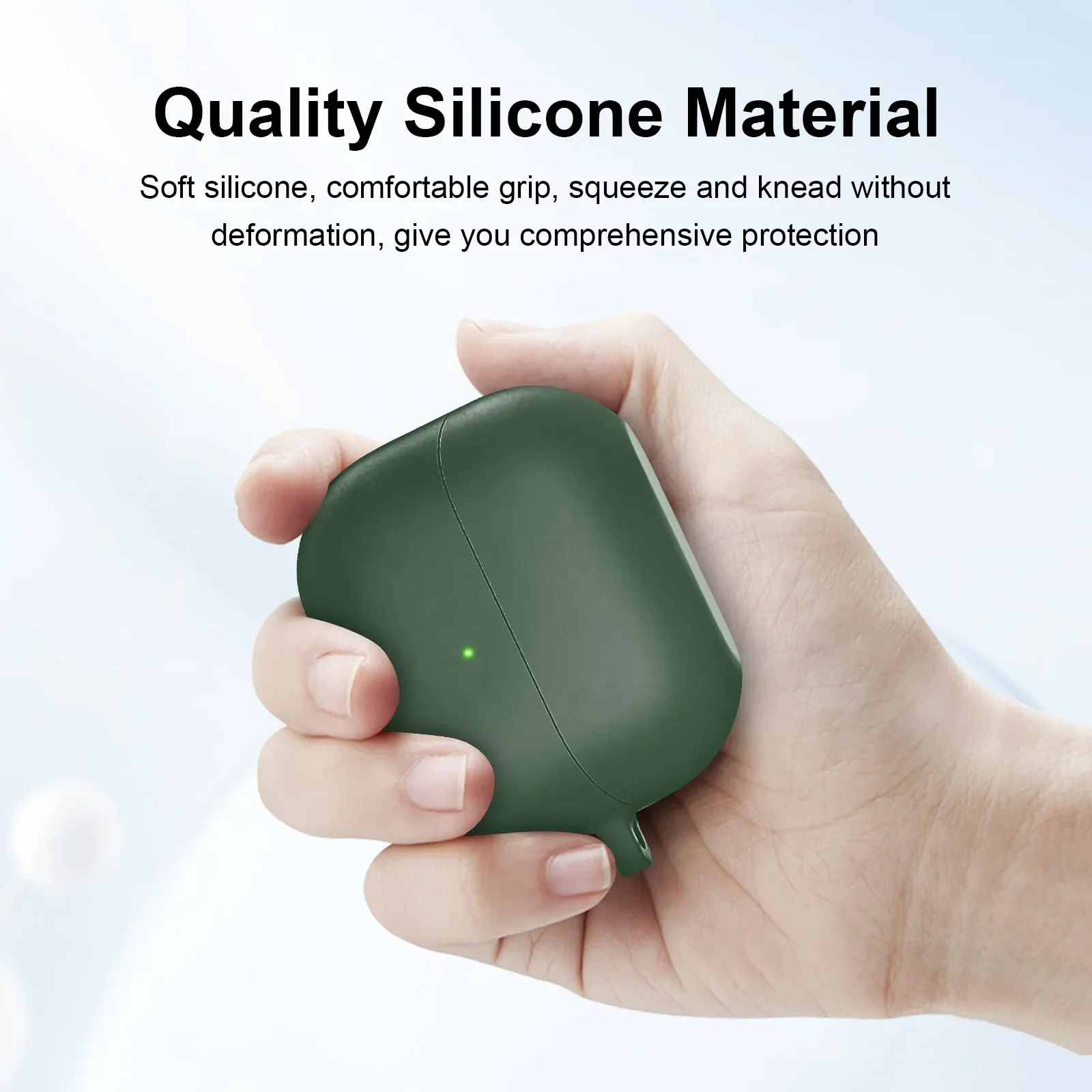 1 حزمة سيليكون حامي الحال بالنسبة لسامسونج غالاكسي براعم 3 3 برو الغطاء الواقي لسامسونج Buds3 براعم 3Pro سماعة الوفير