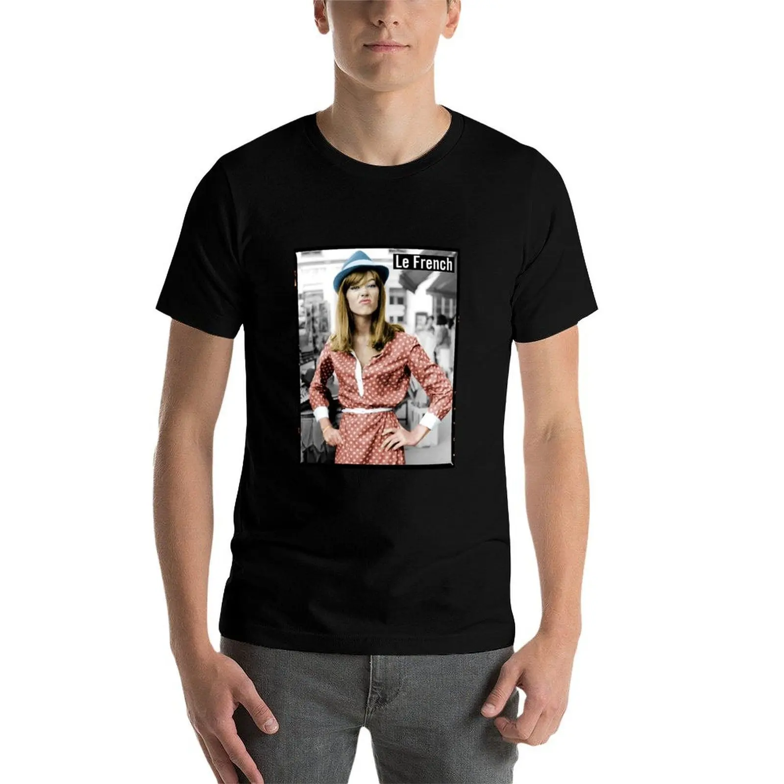 Le French Francoise Hardy T-Shirt t shirts with prints T-Shirt view 4