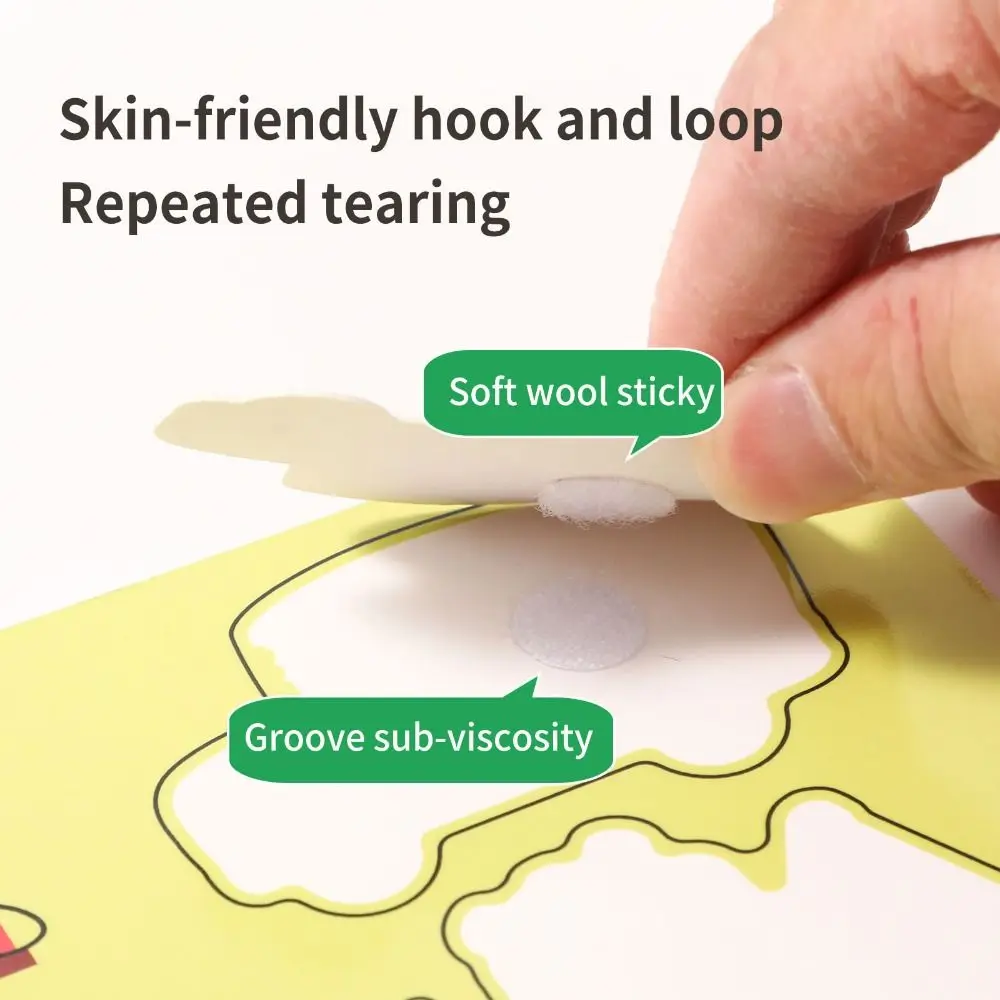 Interactive Busy Book for Kids Early Learning Stickers Toddler Quiet Book Matching Game Education Toy Montessori Baby Busy Book