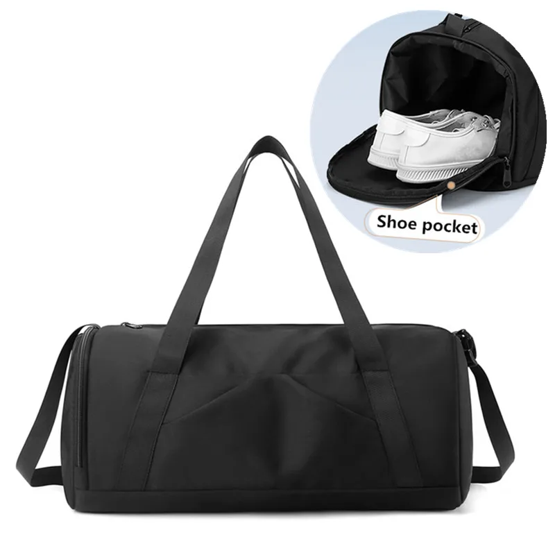 

Women's Gym Bag For Duffle Female Big Training Luggage Weekend Shoes Pouch On Sale Man Travel Handbag Fitness Accessories Sports
