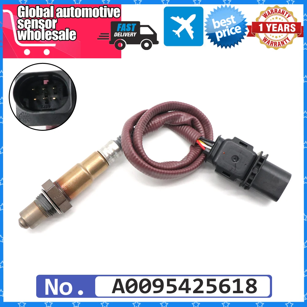 NEW Air Fuel Ratio Lambda O2 Oxygen Sensor For Mercedes-Benz B250 CLA45 CLA250 GLA250 SL63 SLK350 SL400 SL550 A0095425618