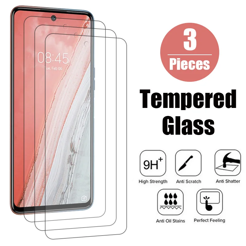 1-3Pcs Full Cover Tempered Glass For Tecno Camon 20 19 18P 17 Premier Screen Protector For Tecno Spark 8 8T 8C 9 9T 10C 10 Pro