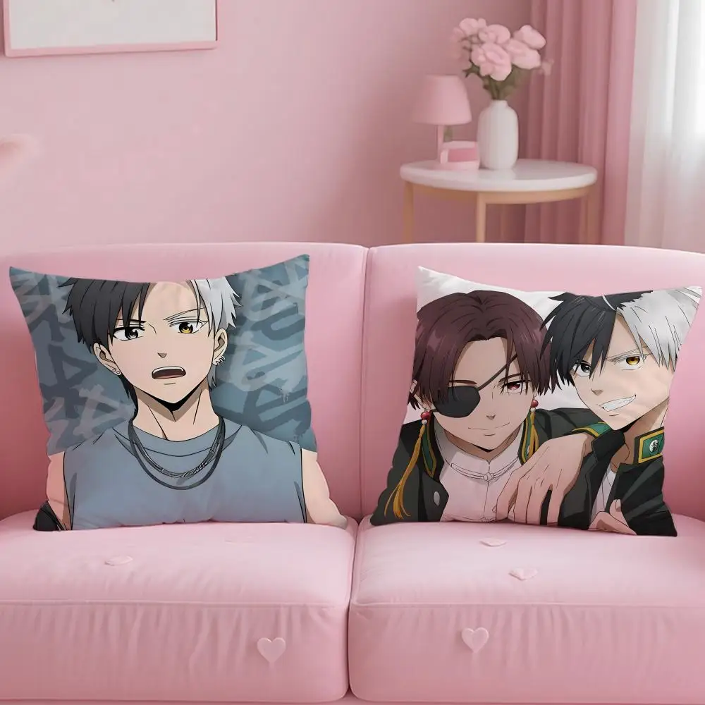 Popular Anime WIND BREAKER Cushion Cover Soft & Easy-Wash Pillow Case – Versatile for Couch, Bed, Travel and Office