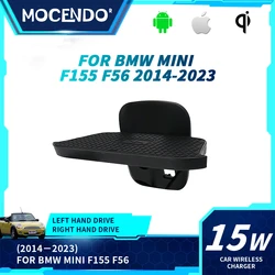 For BMW Mini One Cooper S Hatch F56 F55 2017-2019  Interior Modification Accessories Car Dashboard Holder Quick Wireless Charger